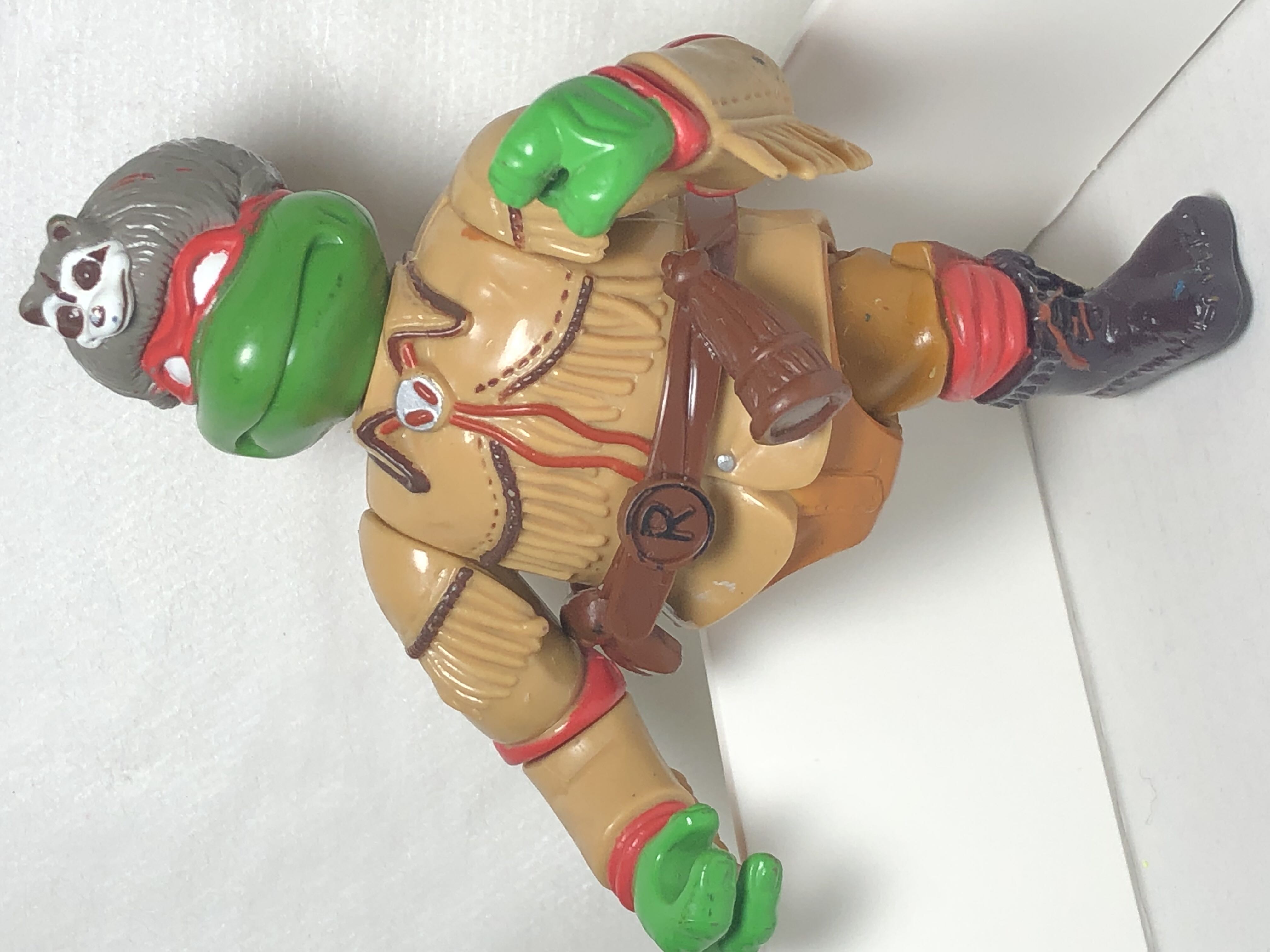 Sewer Scout Raph - Playmates Toys (Teenage Mutant Ninja Turtles (1992)) action figure collectible [Barcode 043377052975] - Main Image 4