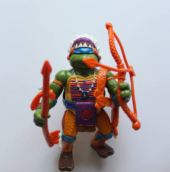 Chief Leo - Playmates Toys (Tmnt Wacky Wild West) action figure collectible [Barcode 043377052982] - Main Image 3