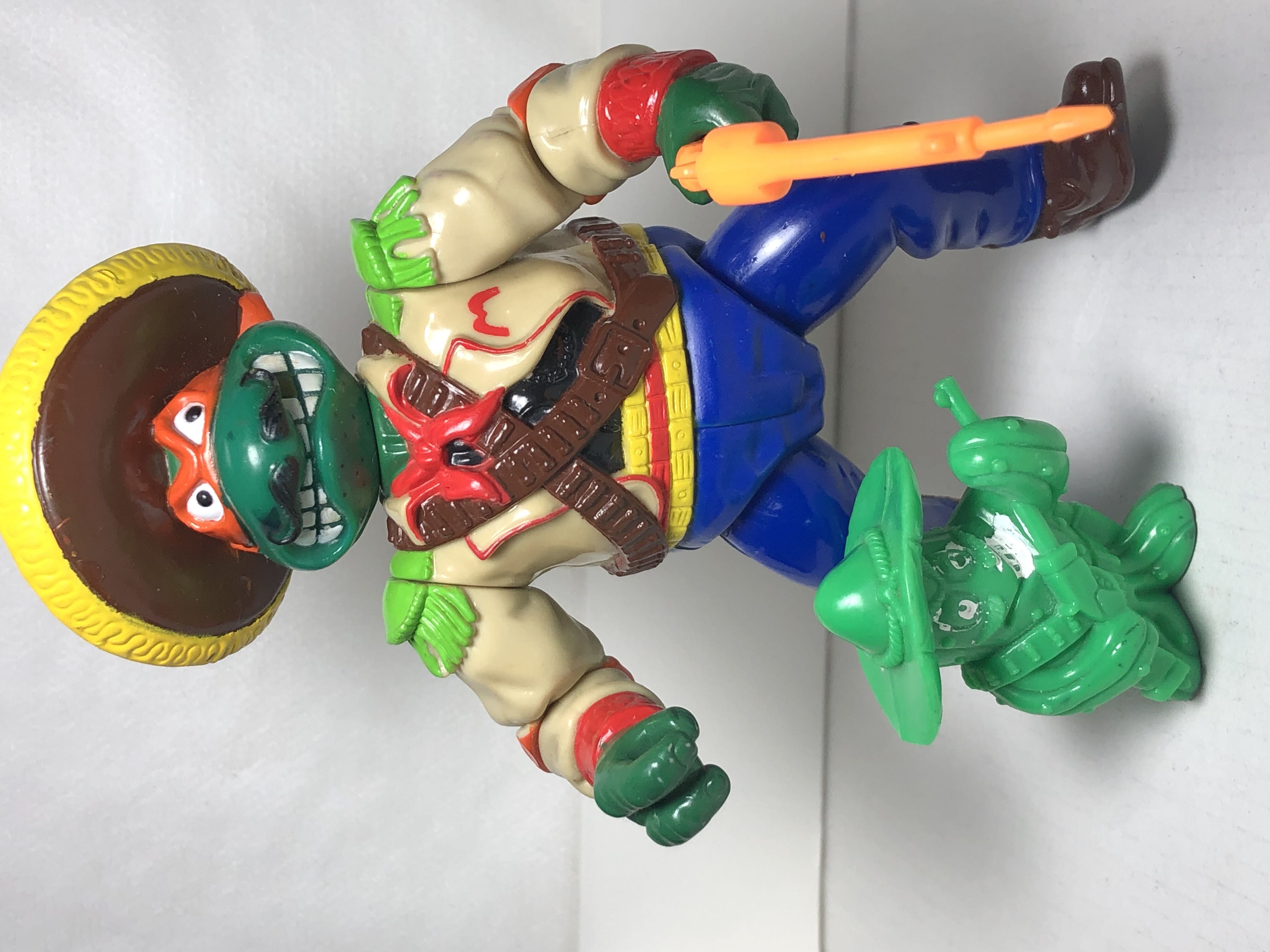 Bandito-Bashin’ Mike - Playmates (Teenage Mutant Ninja Turtles (1992)) action figure collectible [Barcode 043377052999] - Main Image 4