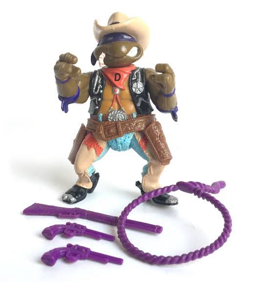 Crazy Cowboy Don - Playmates Toys (Tmnt Wacky Wild West) action figure collectible [Barcode 043377053002] - Main Image 3