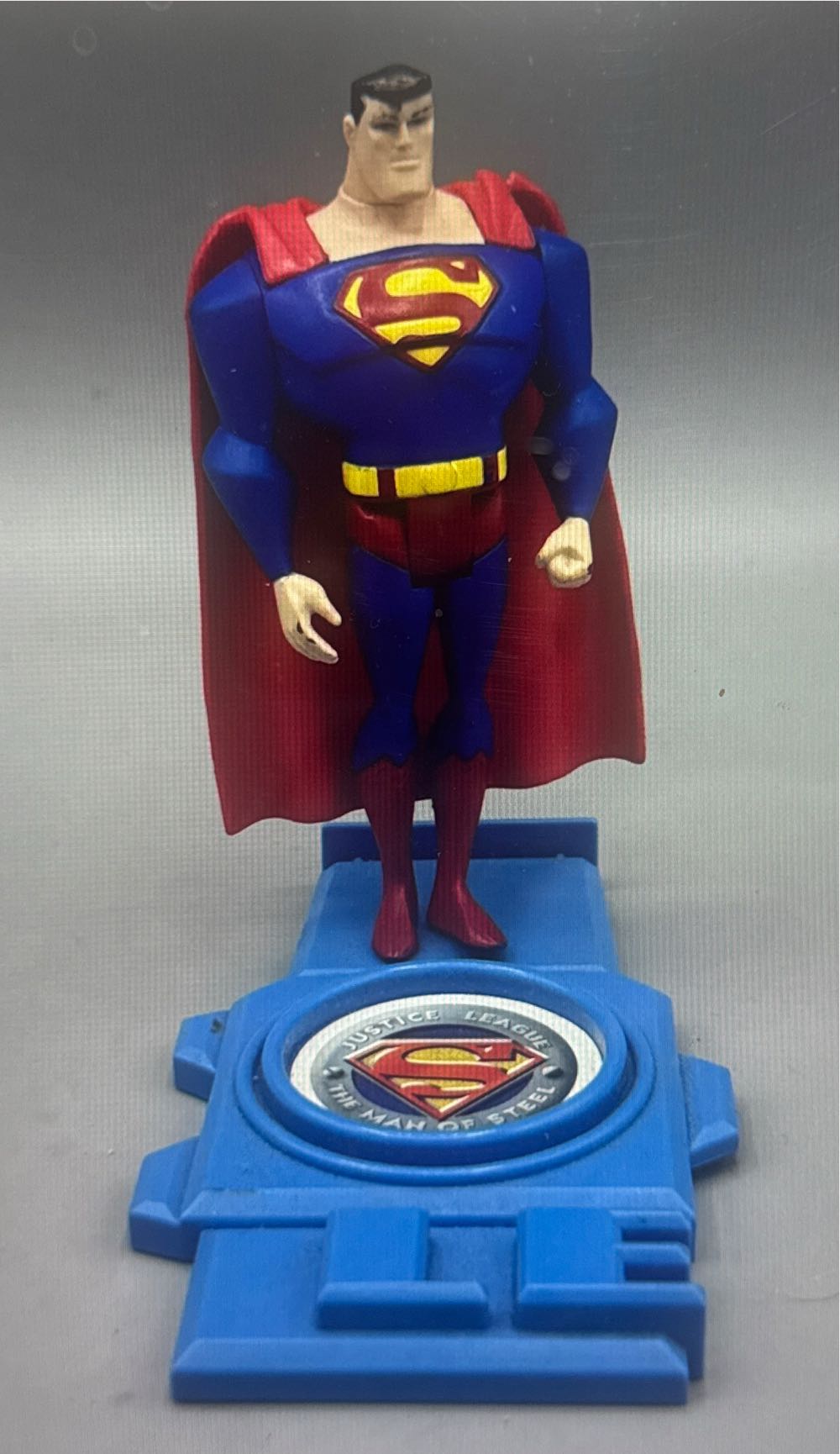 Superman - Mattel (Justice League Animated) action figure collectible [Barcode 027084036329] - Main Image 3