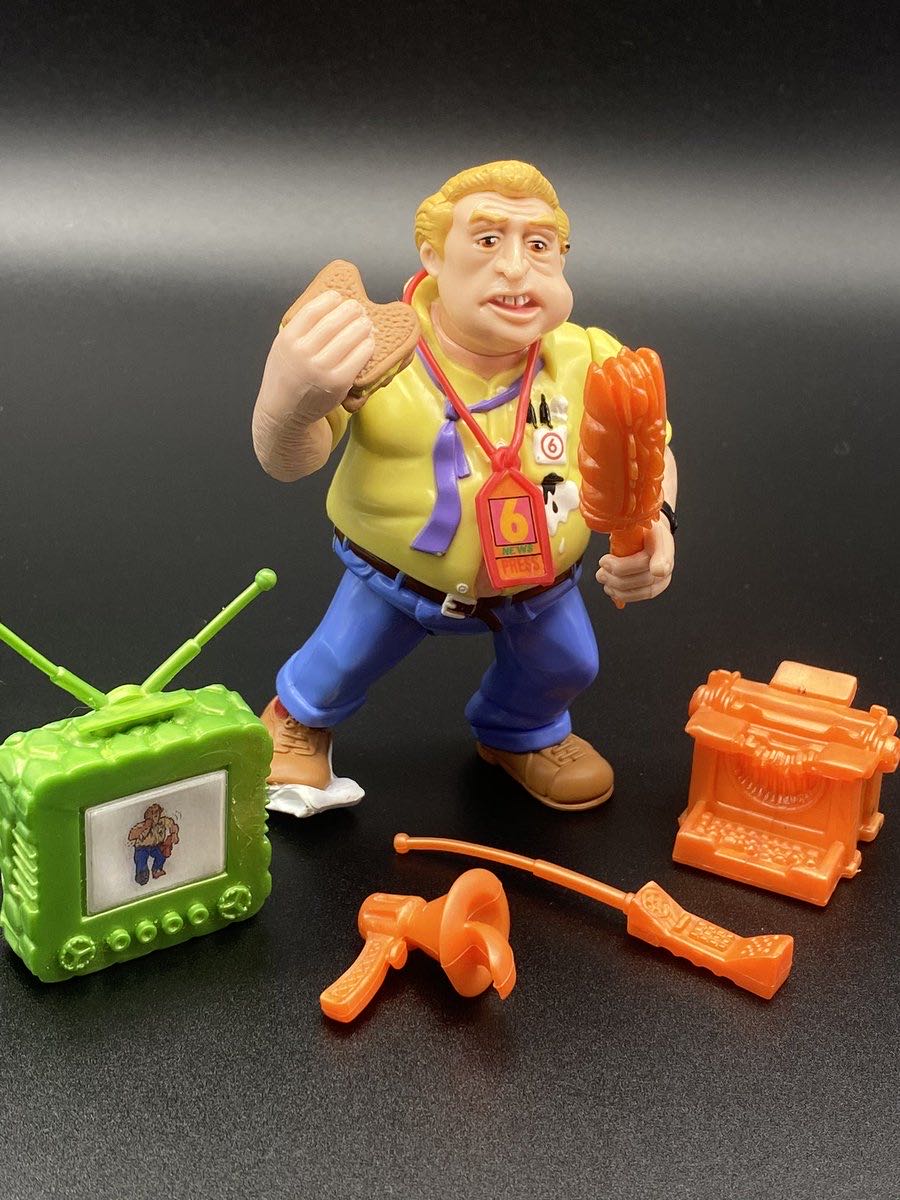 Toon Burne - Playmates Toys (Teenage Mutant Ninja Turtles: Toon Turtles) action figure collectible [Barcode 043377054030] - Main Image 3