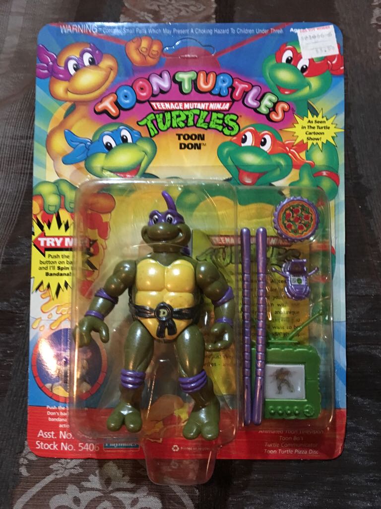 Toon Don - Playmates Toys (Tmnt Toon Turtles) action figure collectible [Barcode 043377054061] - Main Image 1