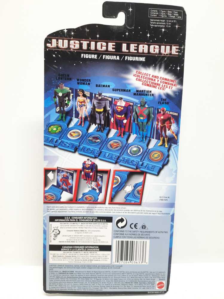 Justice League Flash - Mattel (DC: Justice League: 6”) action figure collectible [Barcode 027084036336] - Main Image 2