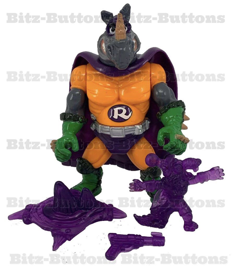 Rhinoman - Playmates Toys (Teenage Mutant Ninja Turtles Sewer Heroes) action figure collectible [Barcode 043377054245] - Main Image 3
