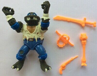 Leo as The Wolfman(Orange Accessories) - Playmates Toys (Teenage Mutant Ninja Turtles (1993)) action figure collectible [Barcode 043377054511] - Main Image 3
