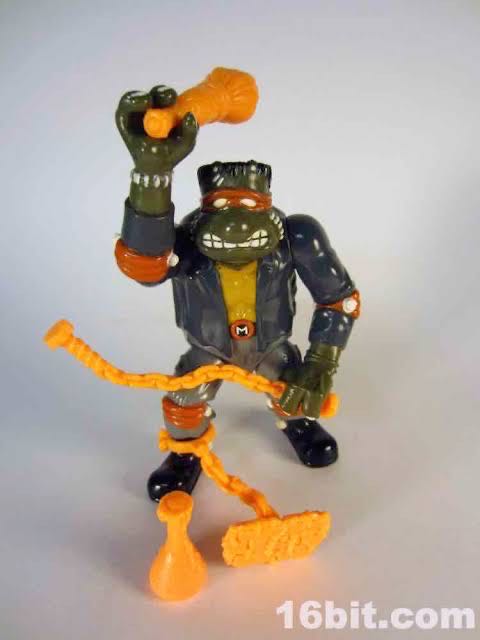 Mike As Frankenstein - Playmates Toys (Tmnt Universal Studios Monsters) action figure collectible [Barcode 043377054528] - Main Image 3