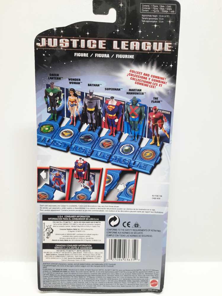 Martian Manhunter - DC Mattel (DC: Justice League: 6”) action figure collectible [Barcode 027084036350] - Main Image 2