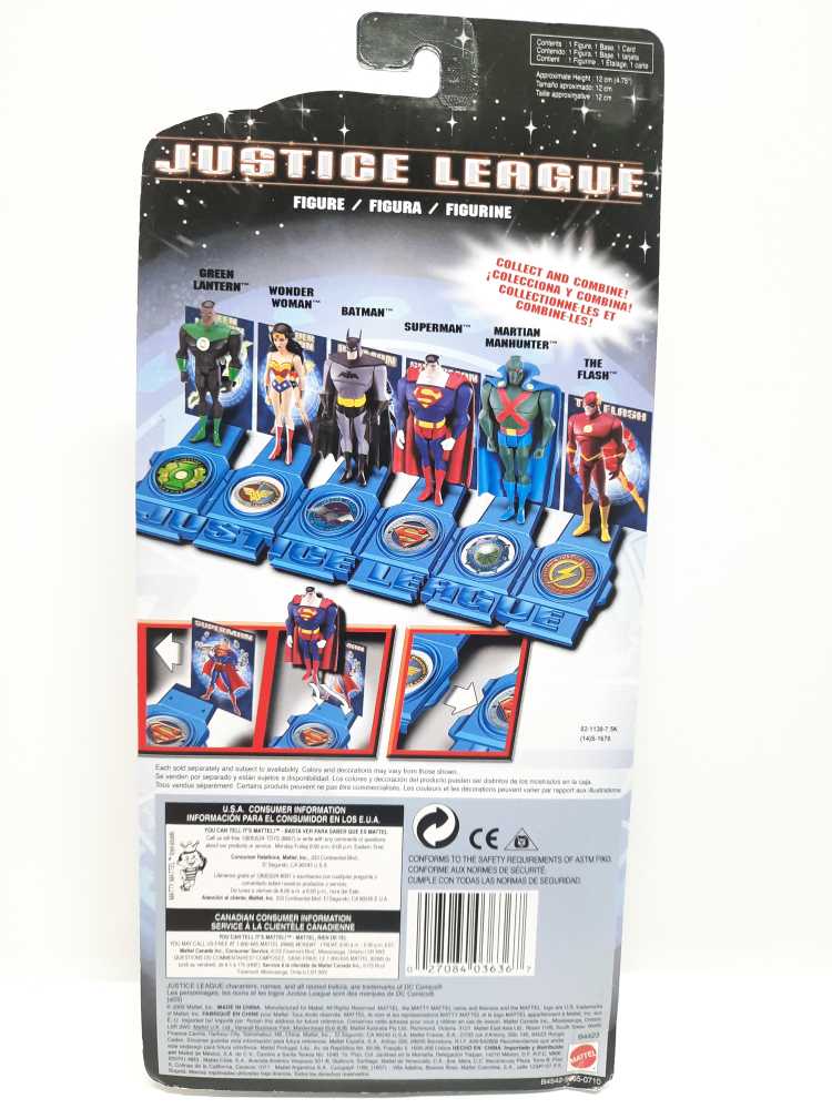 Wonder Woman [Justice League Unlimited] - Mattel (DC Justice League Mini) action figure collectible [Barcode 027084036367] - Main Image 2
