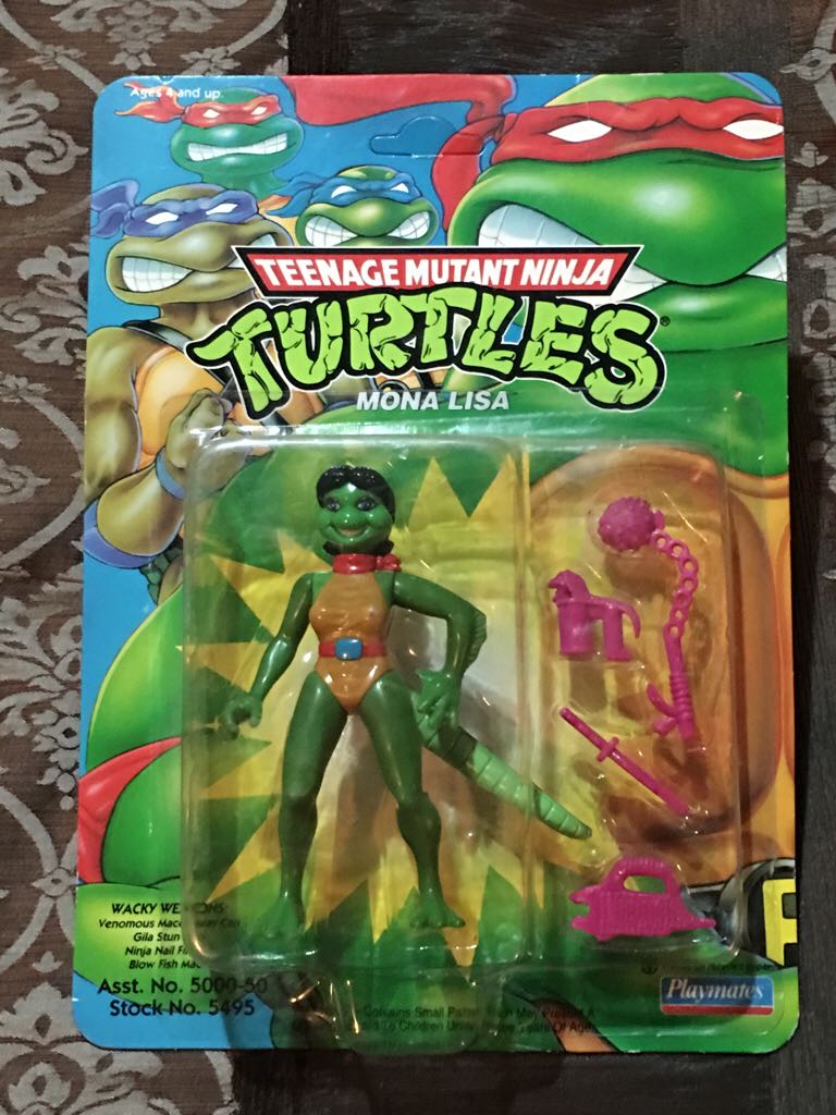 Mona Lisa - Playmates Toys (Teenage Mutant Ninja Turtles) action figure collectible [Barcode 043377054955] - Main Image 1
