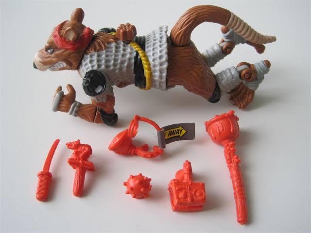 Creepy Crawling Splinter - Playmates Toys (Teenage Mutant Ninja Turtles (1990)) action figure collectible [Barcode 043377056164] - Main Image 3