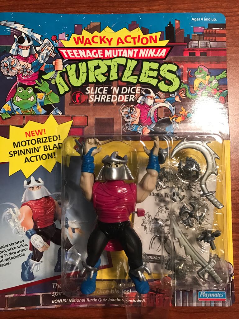 Slice N Dice Shredder - Playmates (Teenage Mutant Ninja Turtles (1990)) action figure collectible [Barcode 043377056171] - Main Image 1