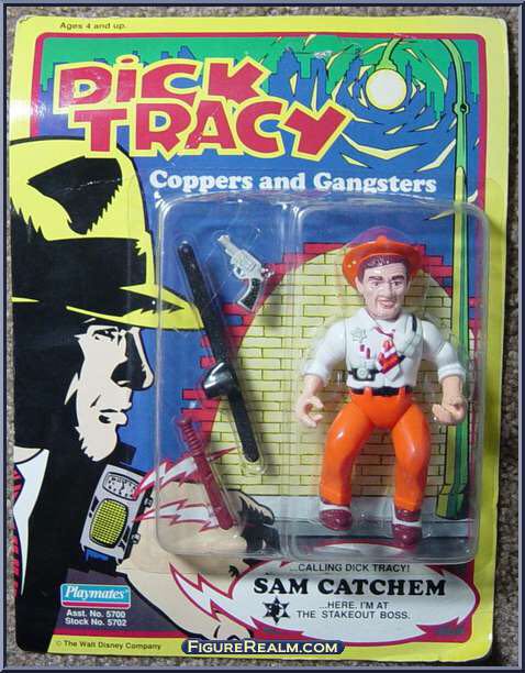 Sam Catchem - Playmates (Dick Tracy) action figure collectible [Barcode 043377057024] - Main Image 2