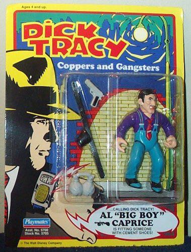 Dick Tracy - Al ”Big Boy” Caprice - Playmates (Dick Tracy: Coppers And Gangsters) action figure collectible [Barcode 043377057055] - Main Image 2
