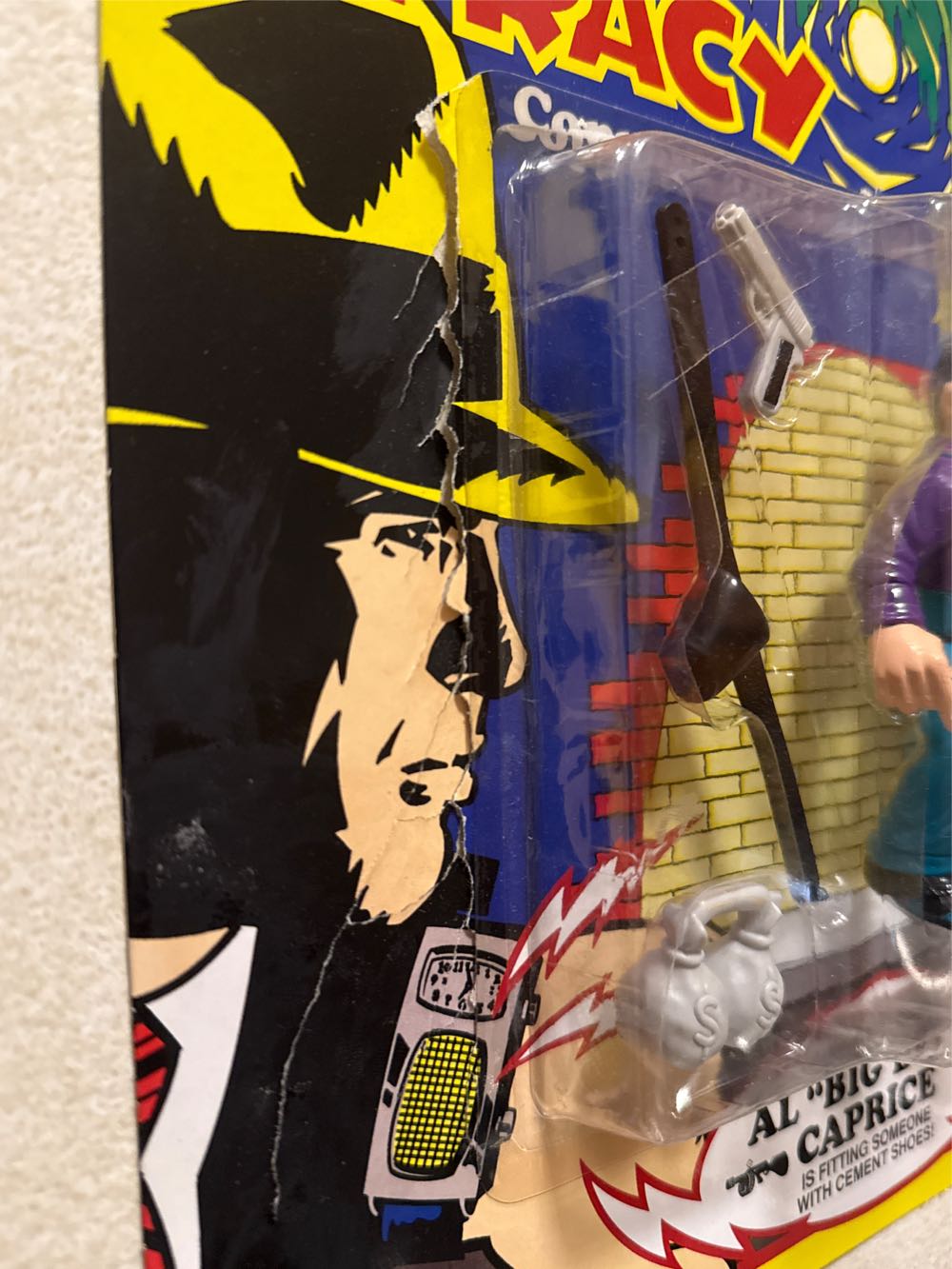 Dick Tracy - Al ”Big Boy” Caprice - Playmates (Dick Tracy: Coppers And Gangsters) action figure collectible [Barcode 043377057055] - Main Image 4