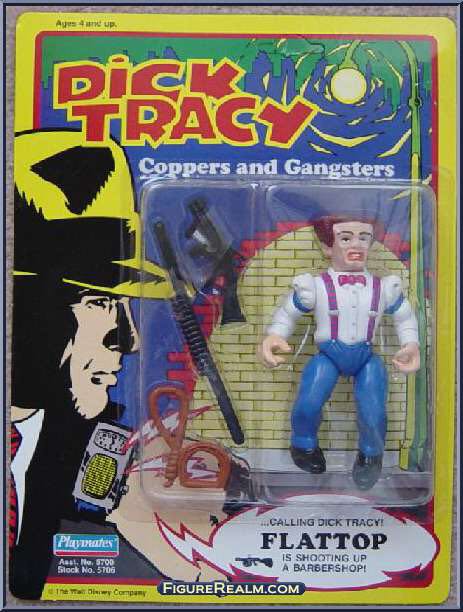 Flattop - Playmates (Dick Tracy: Coppers And Gangsters) action figure collectible [Barcode 043377057062] - Main Image 2