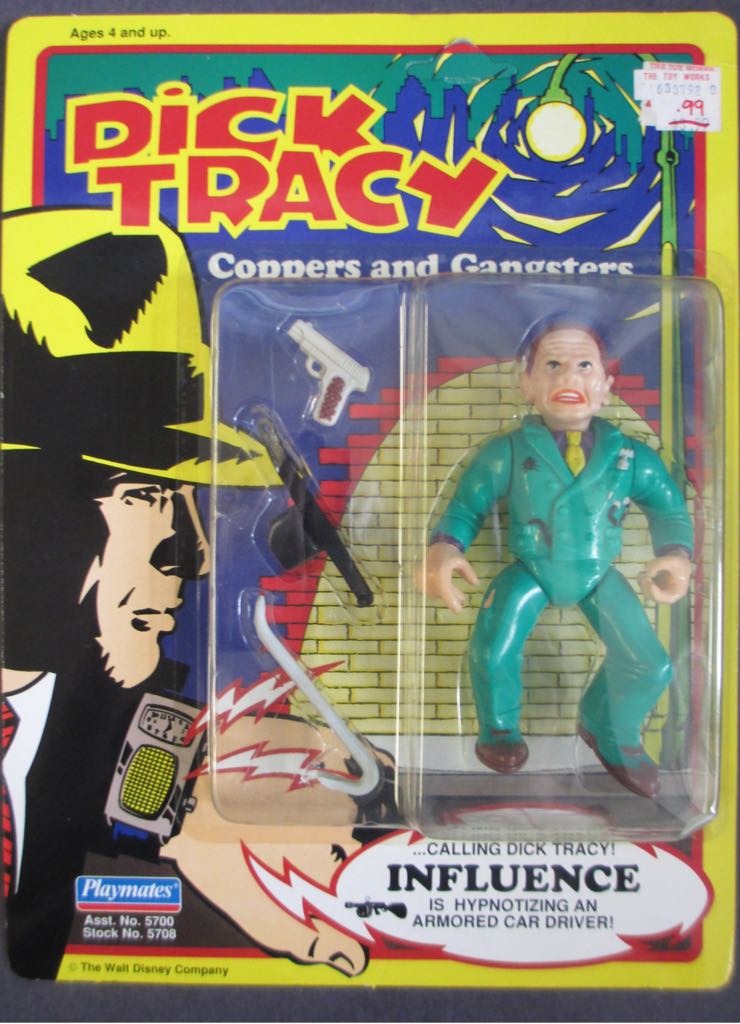 Influence - Playmates (Dick Tracy) action figure collectible [Barcode 043377057086] - Main Image 2