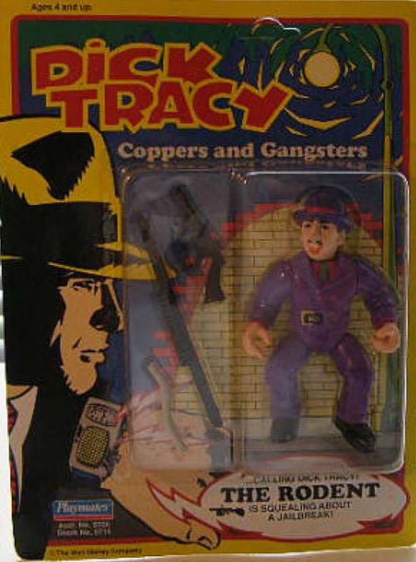 Dick Tracy - William ”The Rodent” Wilson - Playmates (Dick Tracy) action figure collectible [Barcode 043377057147] - Main Image 2