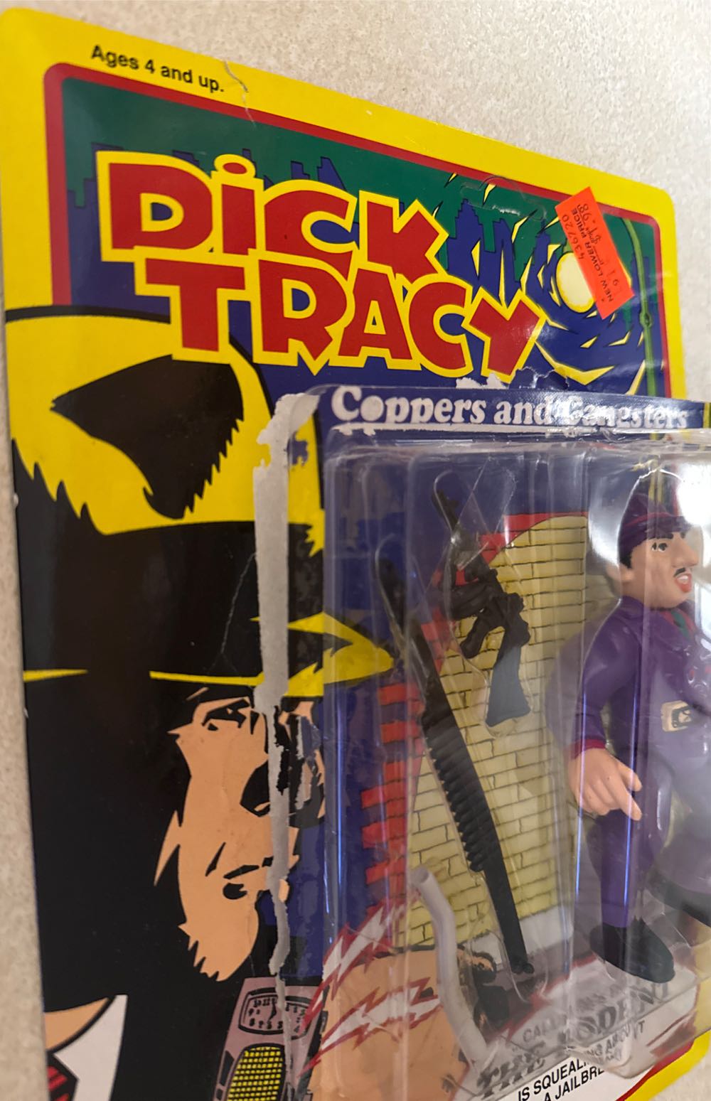 Dick Tracy - William ”The Rodent” Wilson - Playmates (Dick Tracy) action figure collectible [Barcode 043377057147] - Main Image 3
