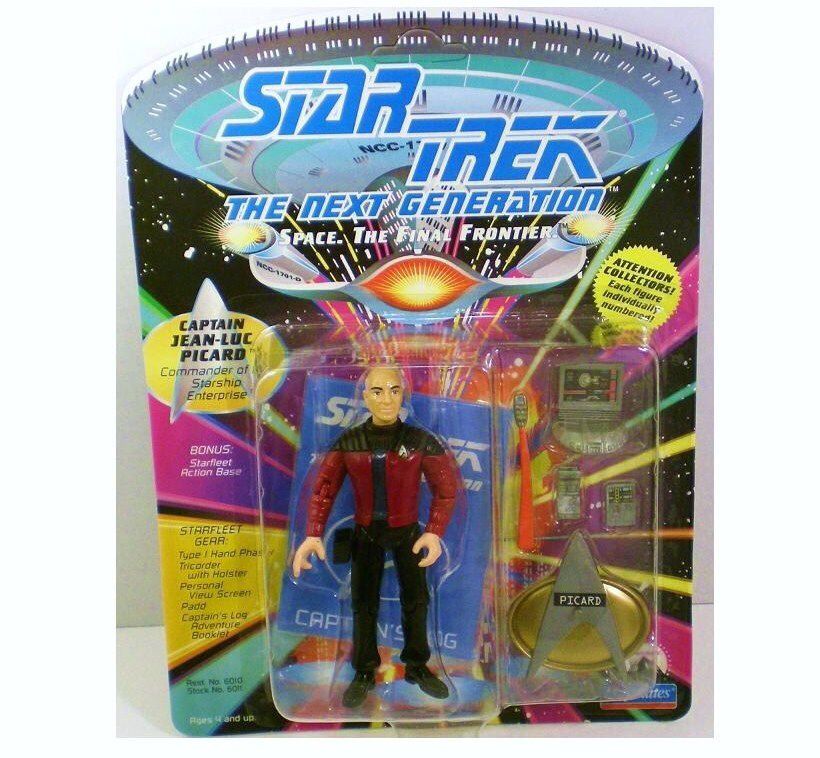 Star Trek TNG: Captain Jean-Luc Picard - Playmates (Star Trek: The Next Generation) action figure collectible [Barcode 043377060116] - Main Image 2