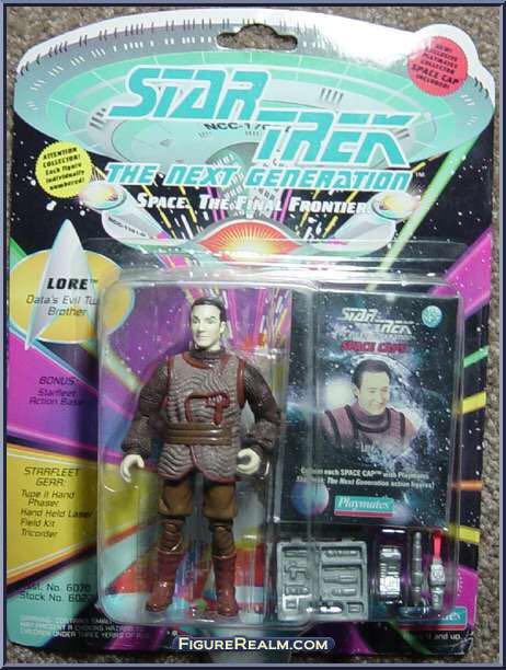 Lore (Card) (Data’s Evil Twin Brother) - Playmates (Star Trek: The Next Generation) action figure collectible [Barcode 043377060222] - Main Image 2