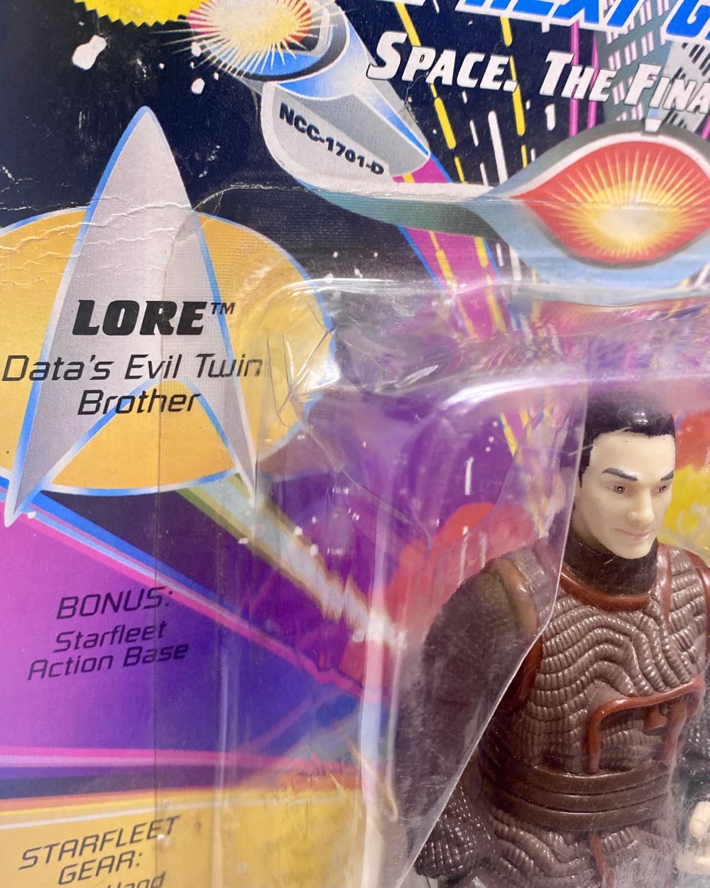 Lore (Card) (Data’s Evil Twin Brother) - Playmates (Star Trek: The Next Generation) action figure collectible [Barcode 043377060222] - Main Image 3
