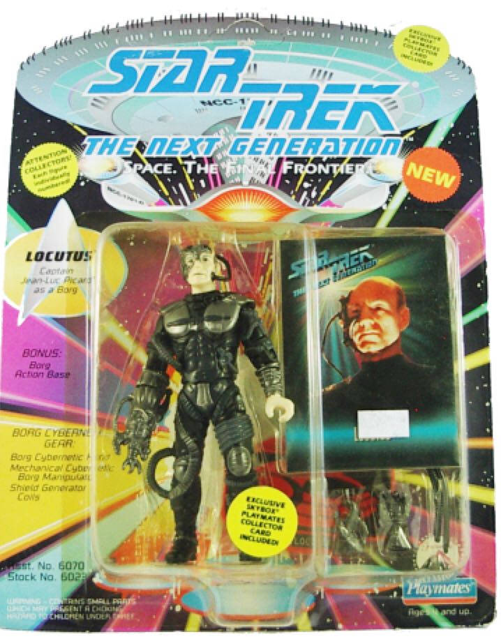 Locutus - Playmates (Star Trek - The Next Generation) action figure collectible [Barcode 043377060239] - Main Image 2
