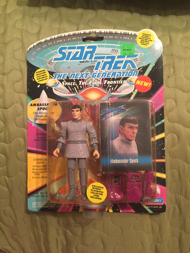 Ambassador Spock - Star Trek: The Next Generation - Playmates (Star Trek: The Next Generation) action figure collectible [Barcode 043377060277] - Main Image 2