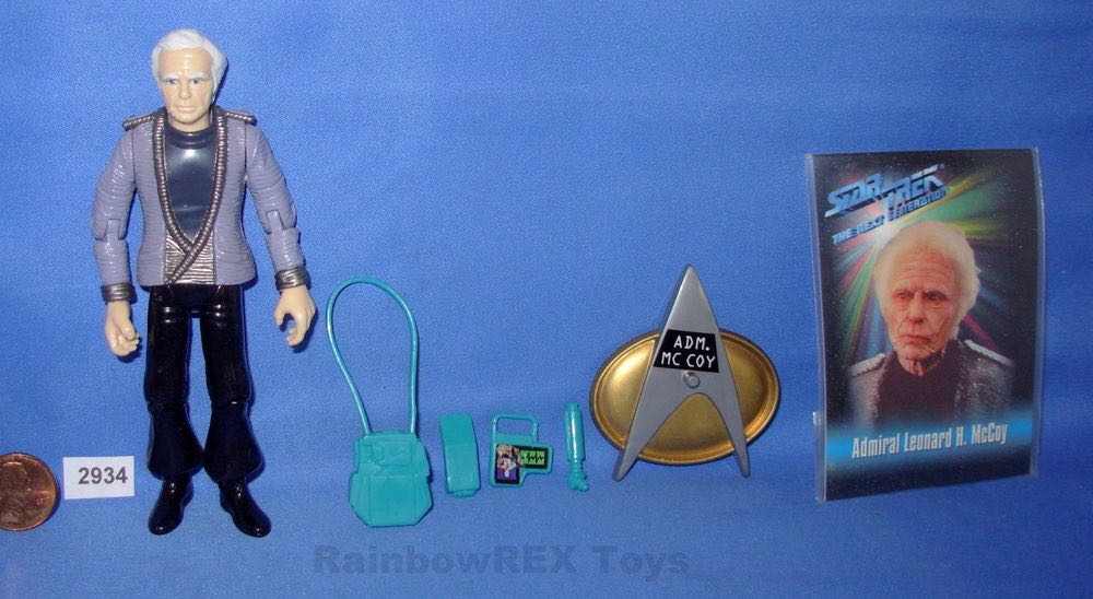 Admiral McCoy - Playmates (Star Trek - The Next Generation) action figure collectible [Barcode 043377060284] - Main Image 2