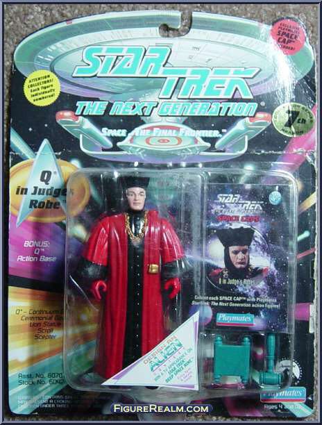 Q in Judge Robes - Star Trek: The Next Generation - Playmates (Star Trek: The Next Generation) action figure collectible [Barcode 043377060420] - Main Image 2