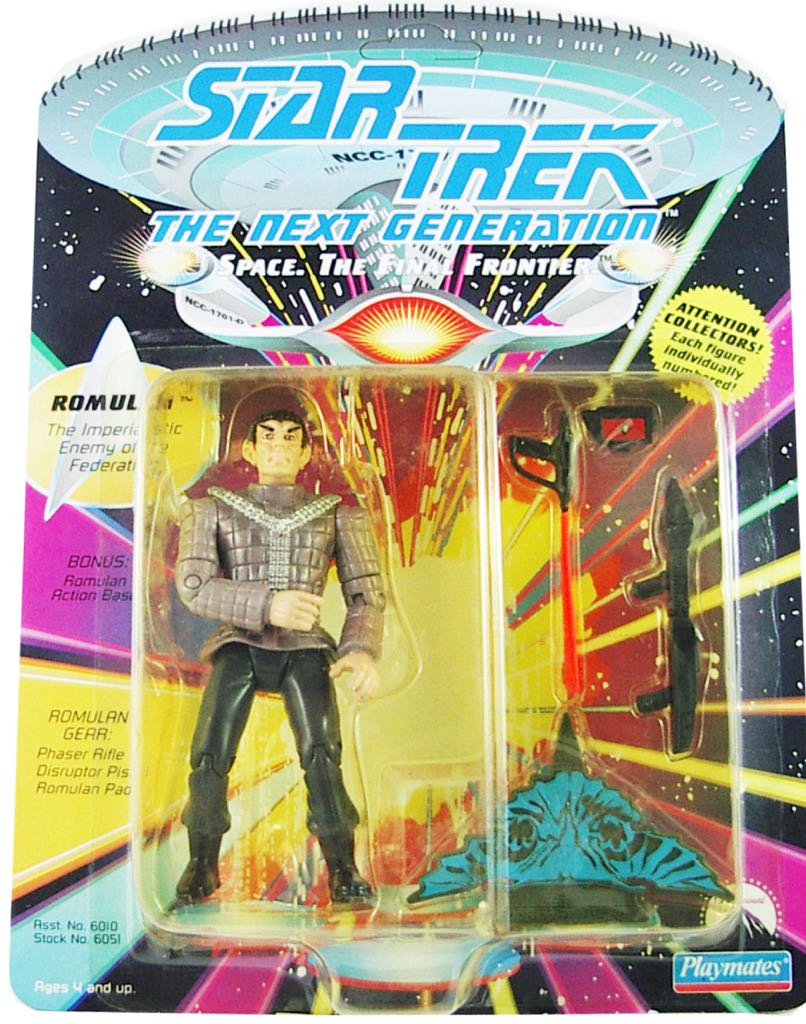 Romulan - Star Trek: The Next Generation - Playmates (Star Trek: The Next Generation) action figure collectible [Barcode 043377060512] - Main Image 2