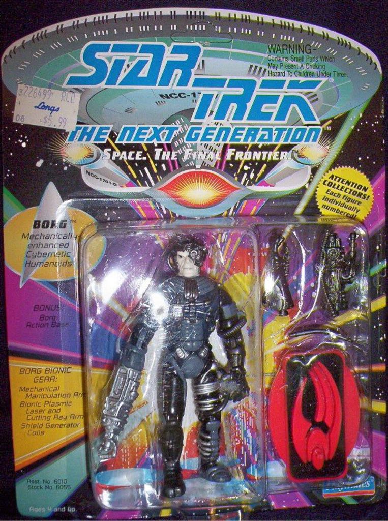 Locutus - Playmates (Star Trek - The Next Generation) action figure collectible [Barcode 043377060550] - Main Image 2