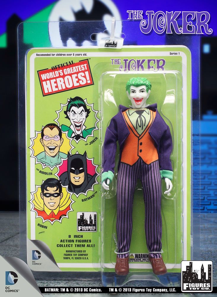 Official World’s Greatest Heroes!: Joker - Figures Toy Company (Special Edition Justice League Of America) action figure collectible [Barcode 005128000086] - Main Image 1