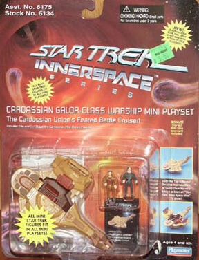 Interspace Cardassian Galor-Class Warship - Playmates Toys (Star Trek - Deep Space Nine) action figure collectible [Barcode 043377061342] - Main Image 1