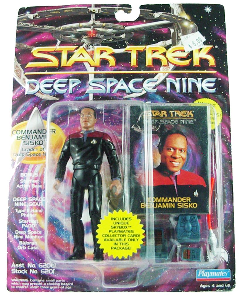 Commander Benjimin Sisko - Playmates (Star Trek: Deep Space Nine) action figure collectible [Barcode 043377062011] - Main Image 2