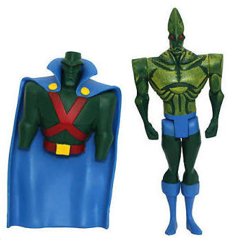 Justice League: Attack Armor - Martian Manhunter - Mattel (Justice League) action figure collectible [Barcode 027084038521] - Main Image 3