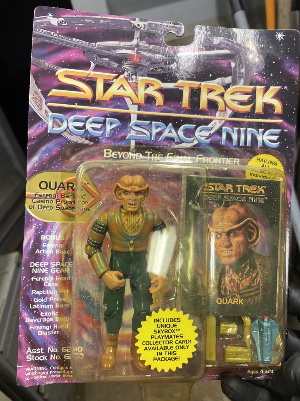 Quark - Playmates Toys (Star Trek DS9) action figure collectible [Barcode 043377062035] - Main Image 3
