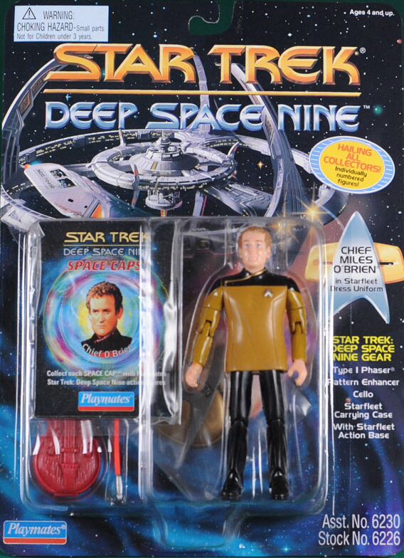 Chief Miles O’Brien in Starfleet Dress Uniform - Playmates (Star Trek - Deep Space Nine) action figure collectible [Barcode 043377062264] - Main Image 1