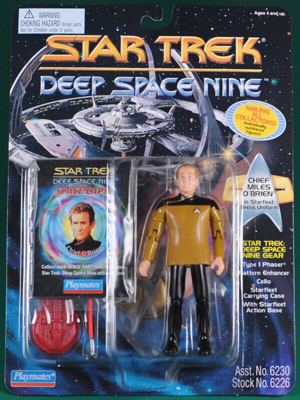 Chief Miles O’Brien in Starfleet Dress Uniform - Playmates (Star Trek - Deep Space Nine) action figure collectible [Barcode 043377062264] - Main Image 2