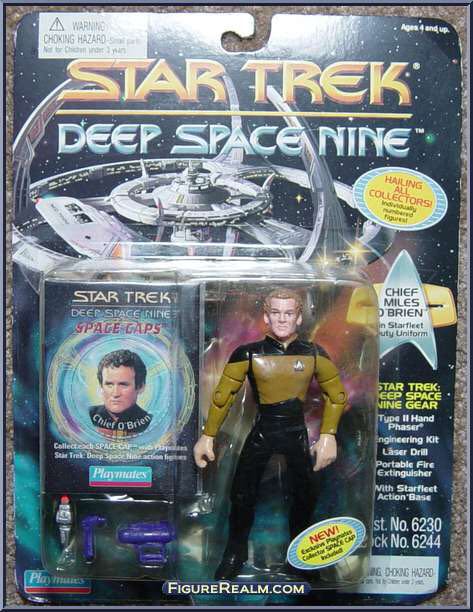 Chief Miles O’Brien - Playmates (Star Trek DS9) action figure collectible [Barcode 043377062448] - Main Image 2