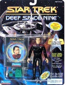 Q In DS9 Uniform - Playmates (Star Trek - Deep Space Nine) action figure collectible [Barcode 043377062479] - Main Image 2