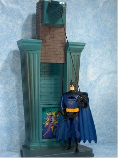 JLU Batman: Crime Bust - Mattel (Justice League Animated) action figure collectible [Barcode 027084038606] - Main Image 3