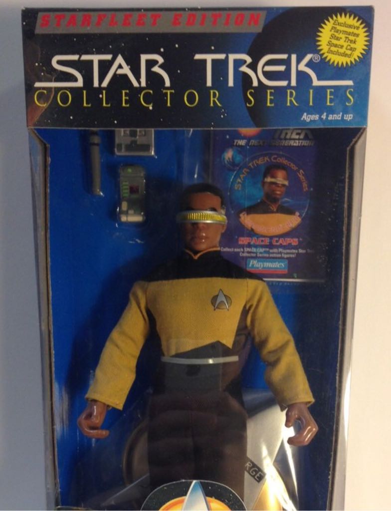 Lt. Commander Geordi Laforge - Playmates Toys (Star Trek Collector Series) action figure collectible [Barcode 043377062875] - Main Image 2