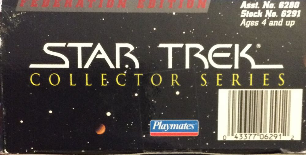 Star Trek 9”: Mr. Spock - Playmates (Star Trek TOS) action figure collectible [Barcode 043377062912] - Main Image 3