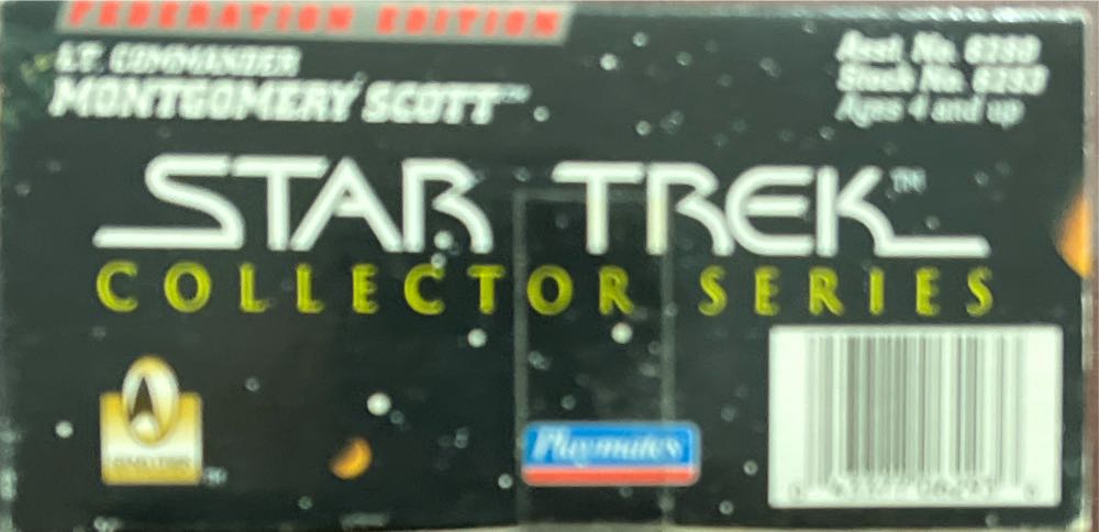 Montgomery Scott - Playmates (Star Trek Collector Series) action figure collectible [Barcode 043377062936] - Main Image 3