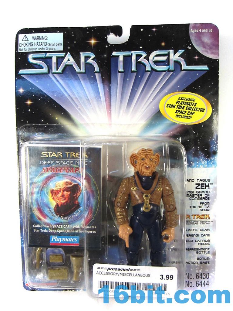 Grand Nagus Zek - Playmates (Star Trek: Deep Space Nine) action figure collectible [Barcode 043377064442] - Main Image 2