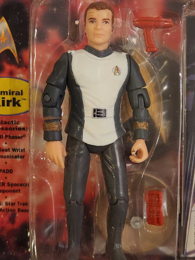 Admiral Kirk - Playmates Toys (Classic Star Trek Movie Series) action figure collectible [Barcode 043377064510] - Main Image 3