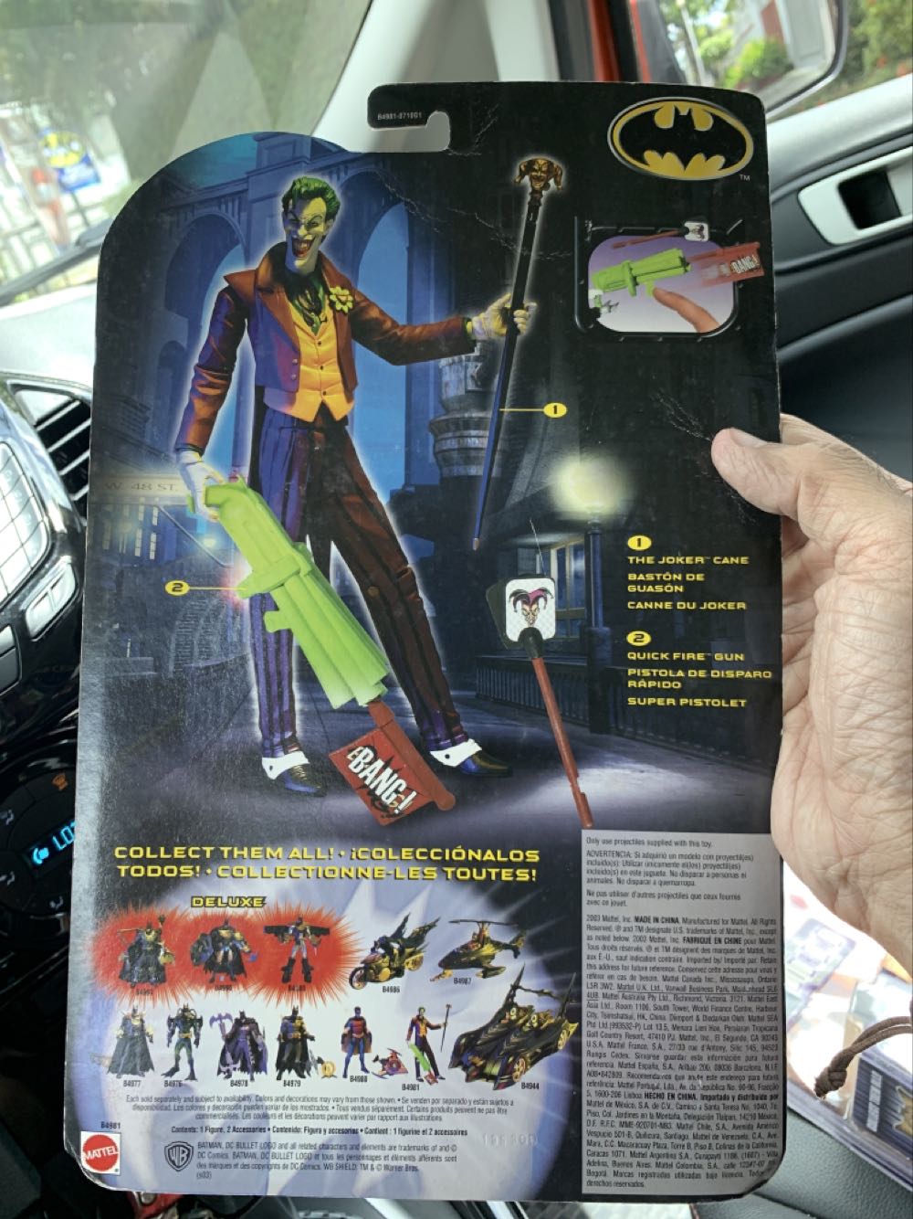 Batman Joker - Mattel (Batman) action figure collectible [Barcode 027084038682] - Main Image 2