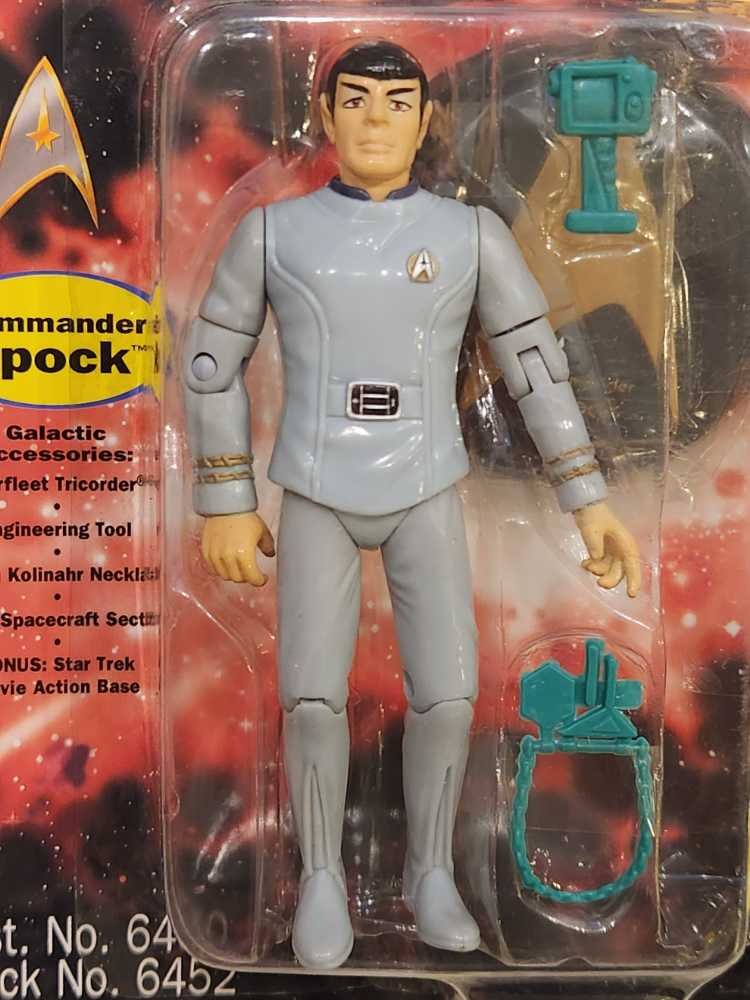 Spock - Playmates Toys (Classic Star Trek Movie Series) action figure collectible [Barcode 043377064527] - Main Image 3