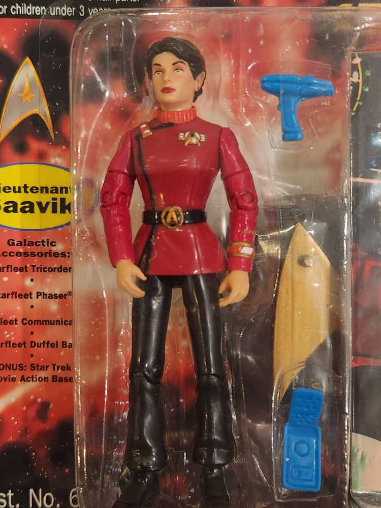 Lieutenant Saavik - Playmates (Star Trek: Classics) action figure collectible [Barcode 043377064602] - Main Image 3